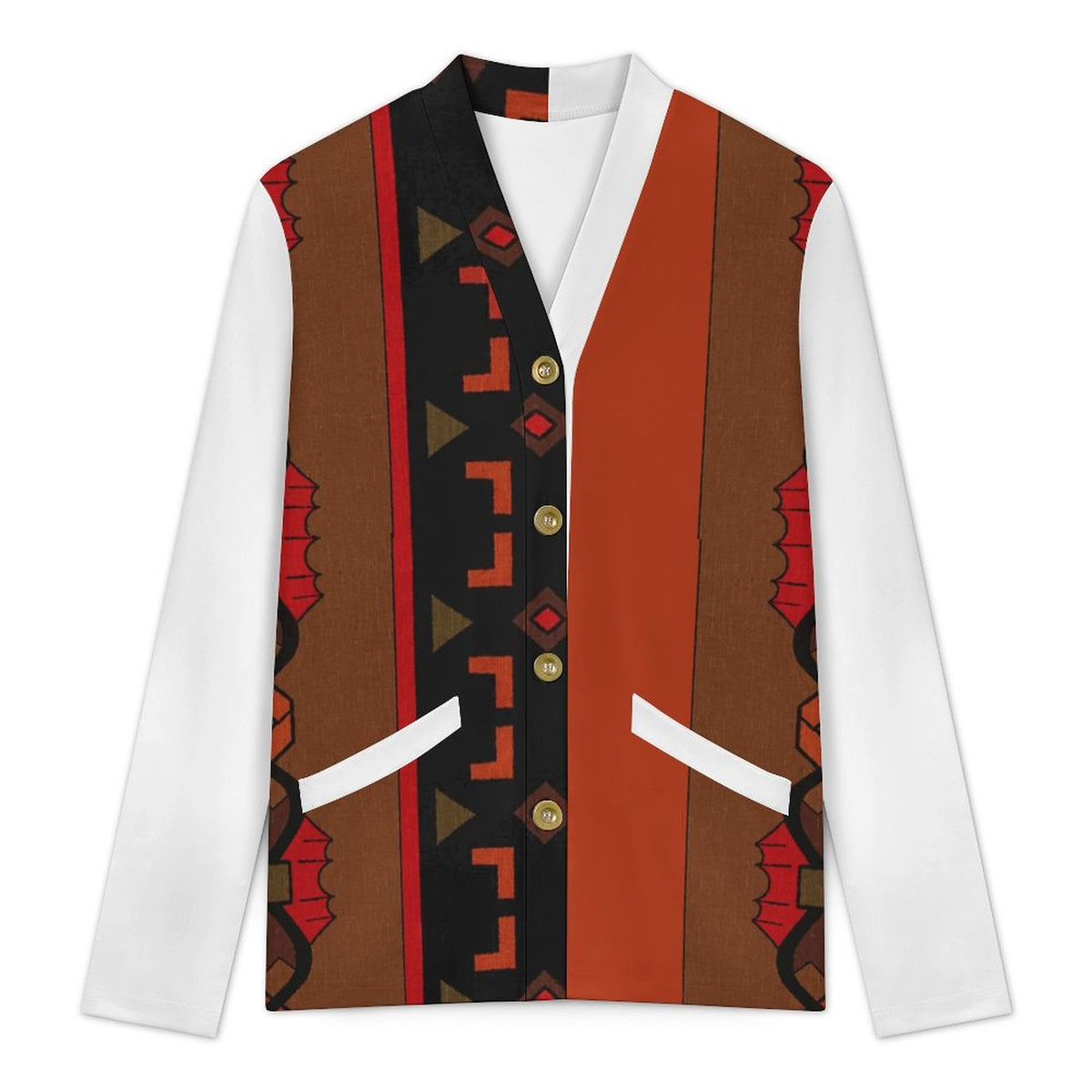 170gsm Women's Lightweight Cardigan(All-Over Printing)