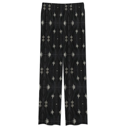 Bogolan Men's Long-Sleeve Pajama Set – African Mud Cloth Luxury Loungewear-180gsm