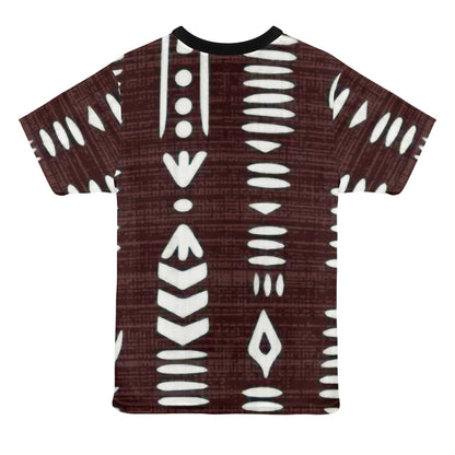 Women's Mudcloth Print Relaxed Fit T-Shirt