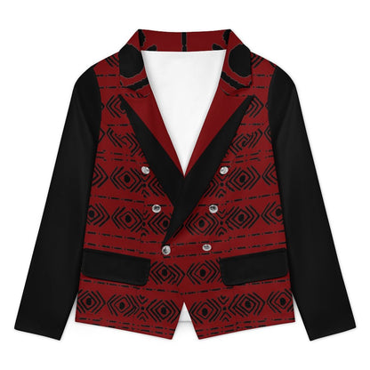 Women's Tribal Mudcloth Casual Blazer