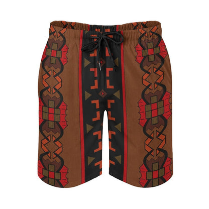 DTG 110gsm Cotton Men's Beach Shorts(All-Over Printing)