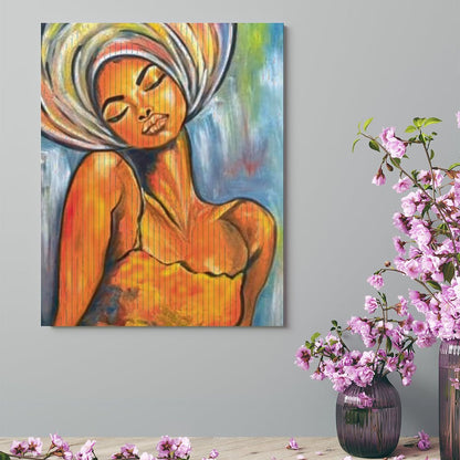 African Heritage Canvas Wall Art — 16×20"