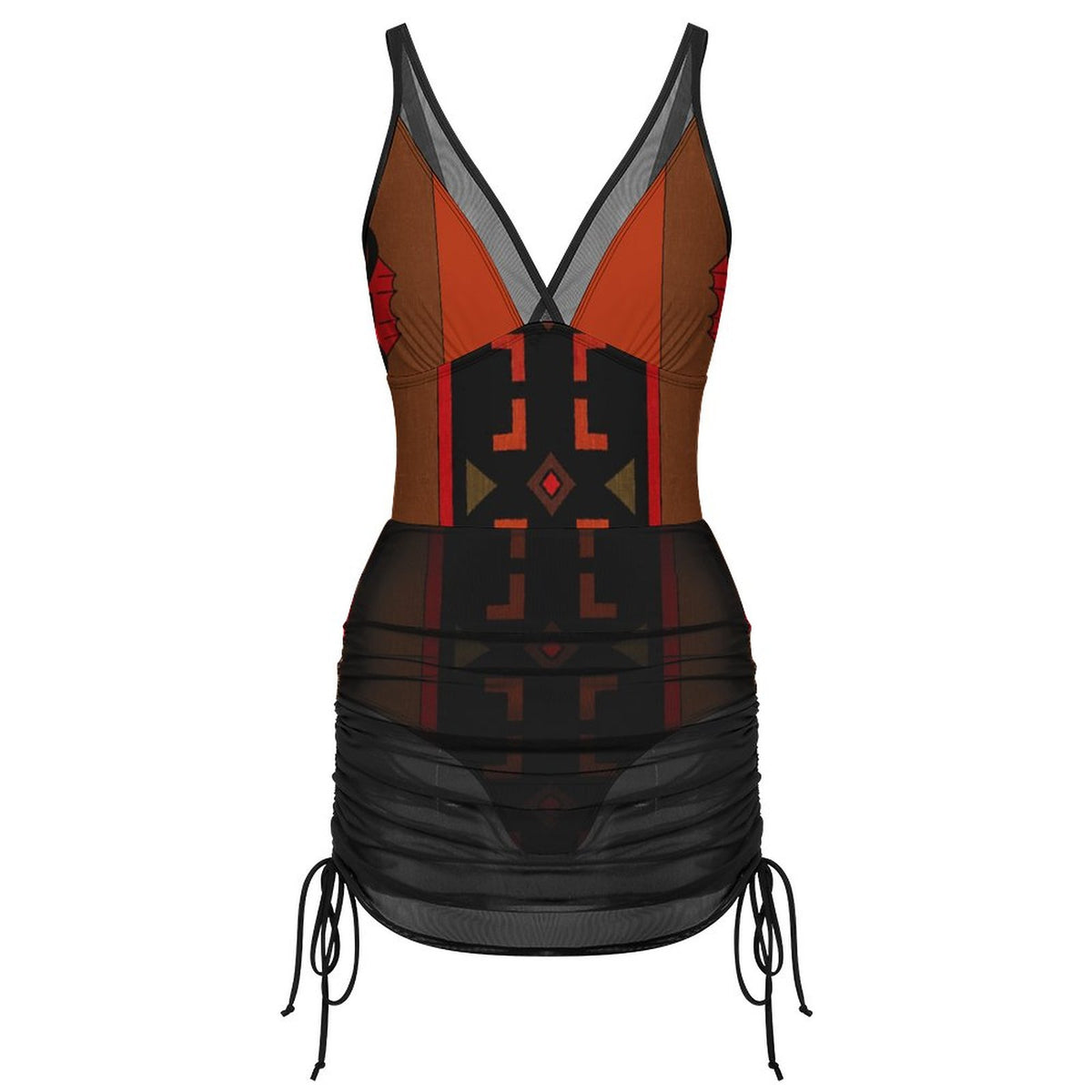 190gsm Mesh One Piece Swimsuit For Women(All-Over Printing)