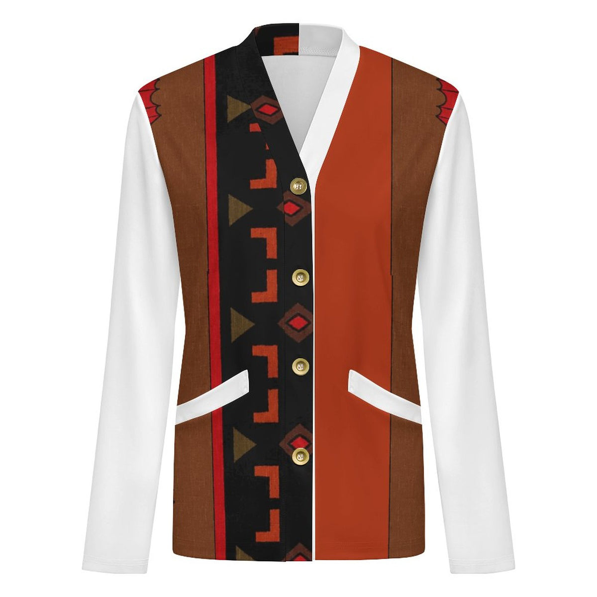 170gsm Women's Lightweight Cardigan(All-Over Printing)