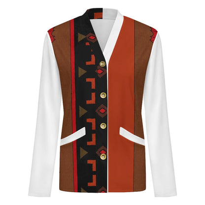 170gsm Women's Lightweight Cardigan(All-Over Printing)