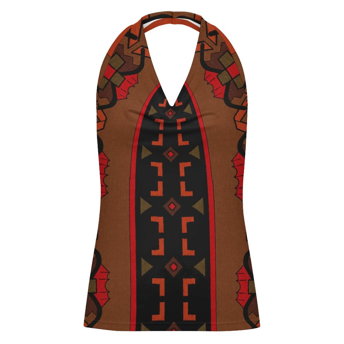 180gsm Women's Halter Tank Top(All-Over Printing)