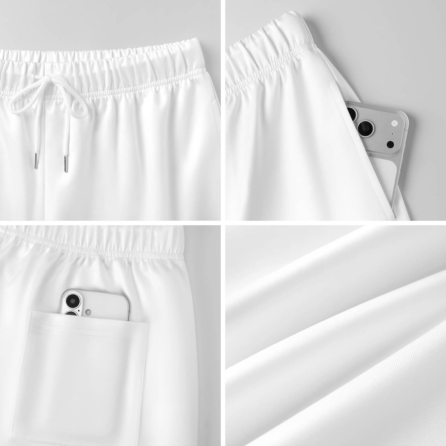 230gsm Drawstring Wide Leg Casual Pants(All-Over Printing)