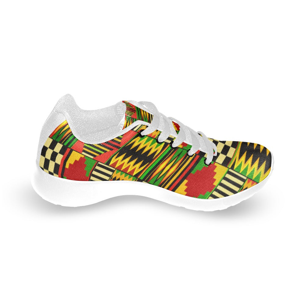 Men's Kente Print Sneakers