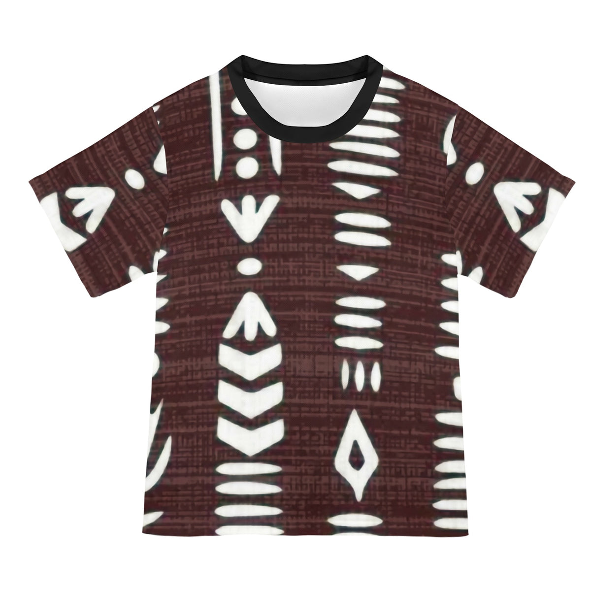 Women's Mudcloth Print Relaxed Fit T-Shirt