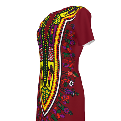 Design Women's Crew Neck Bodycon Dress