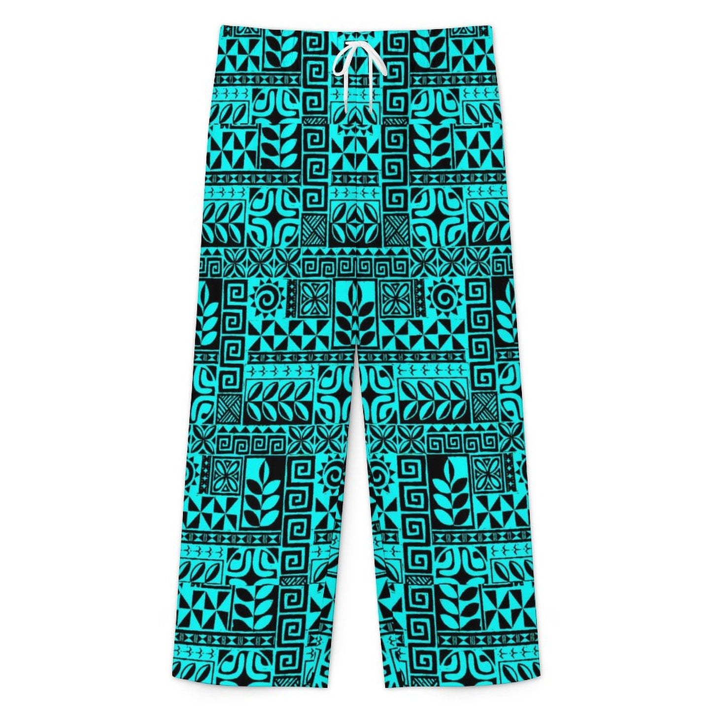 230gsm Drawstring Wide Leg Casual Pants(All-Over Printing)