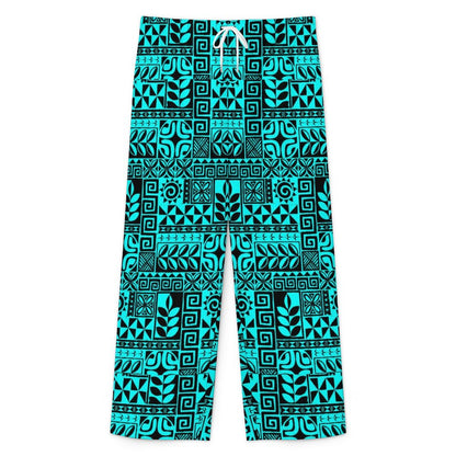 230gsm Drawstring Wide Leg Casual Pants(All-Over Printing)