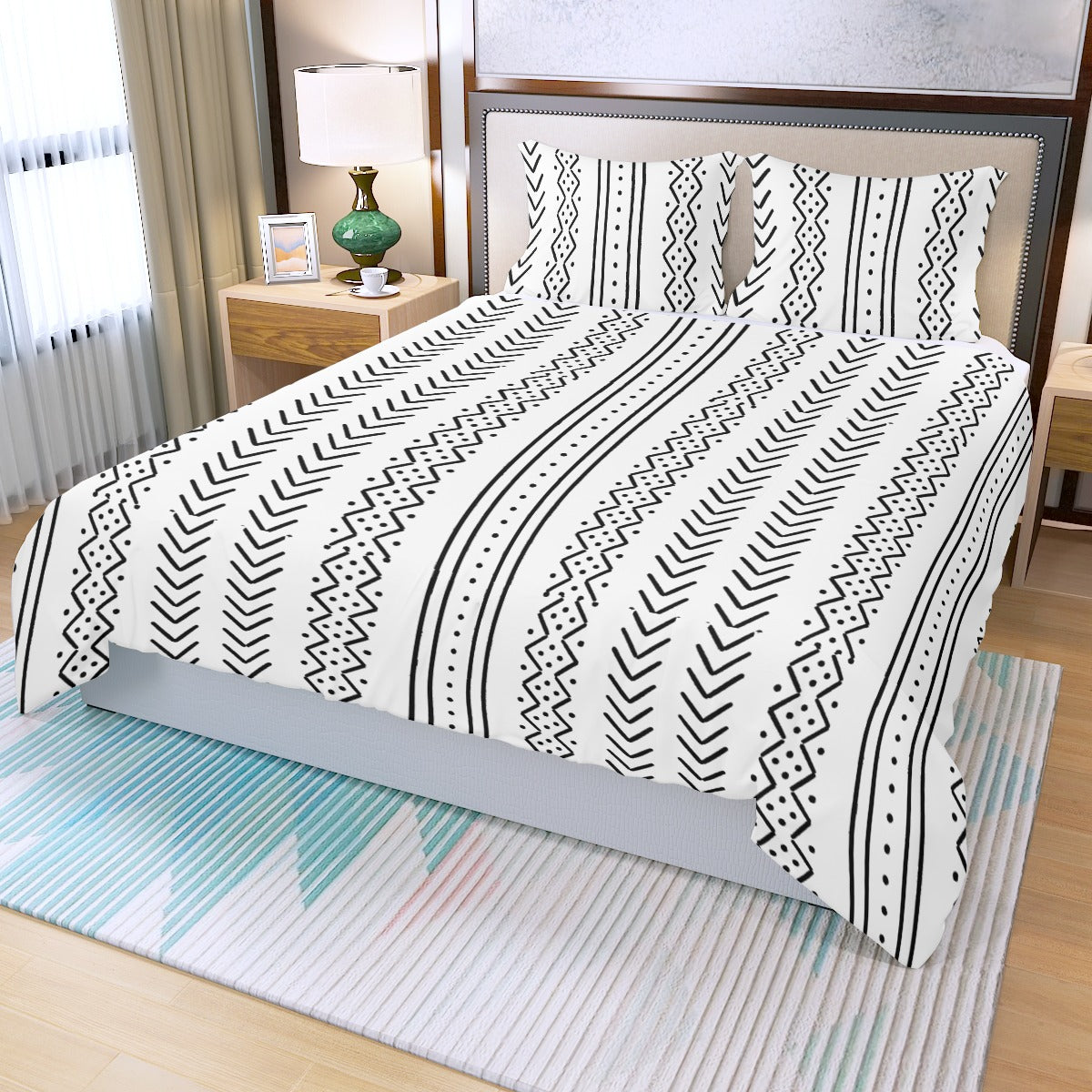 Three Piece Duvet Cover Set | Widened