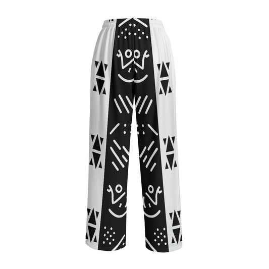 All-Over Print Unisex Wide Leg Pants | Interlock