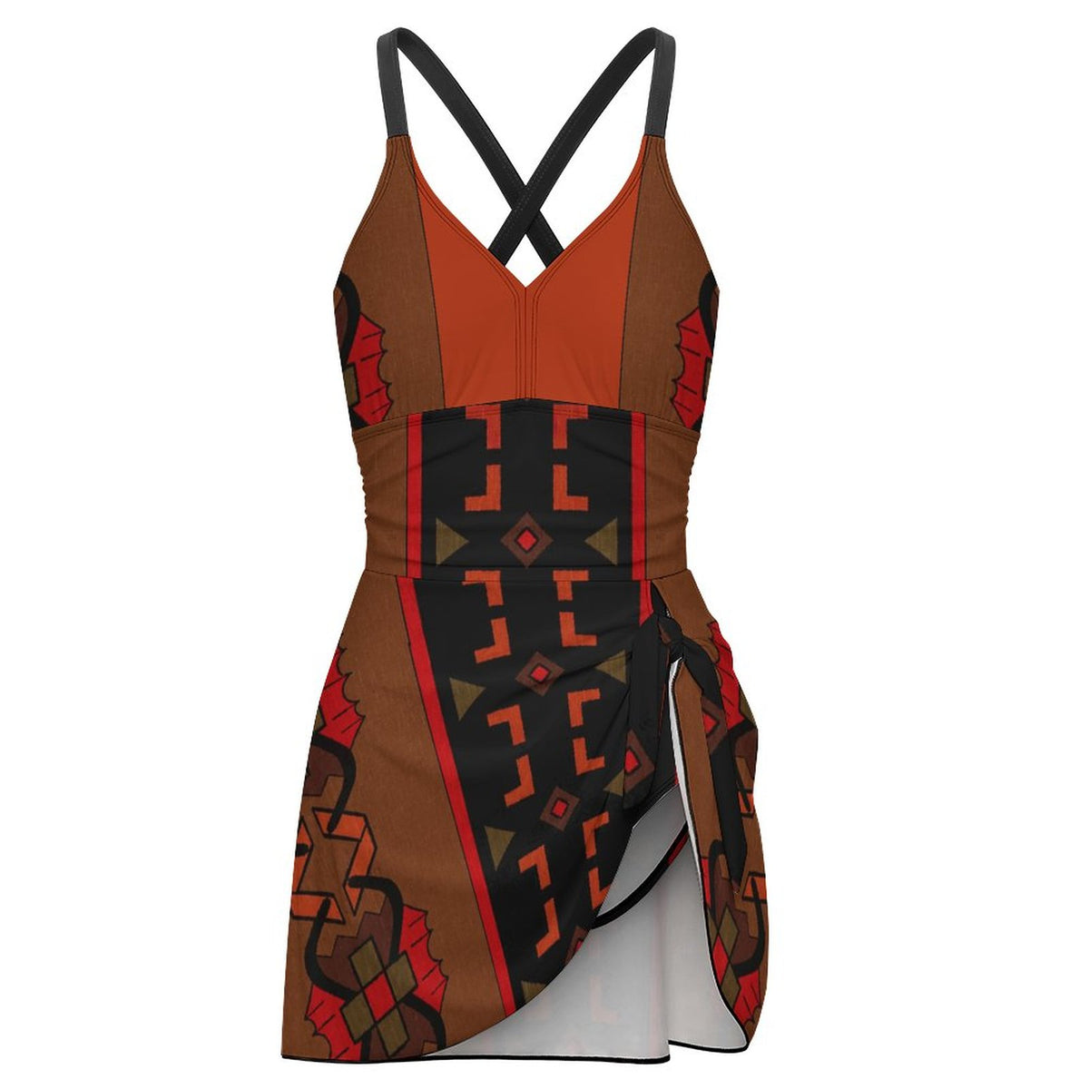190gsm Strap One Piece Swimsuit For Women(All-Over Printing)