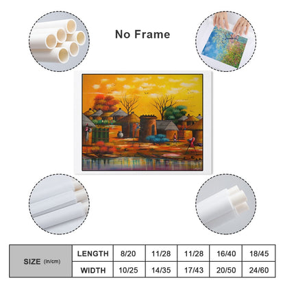 Canvas Print Multiple sizes No Frame