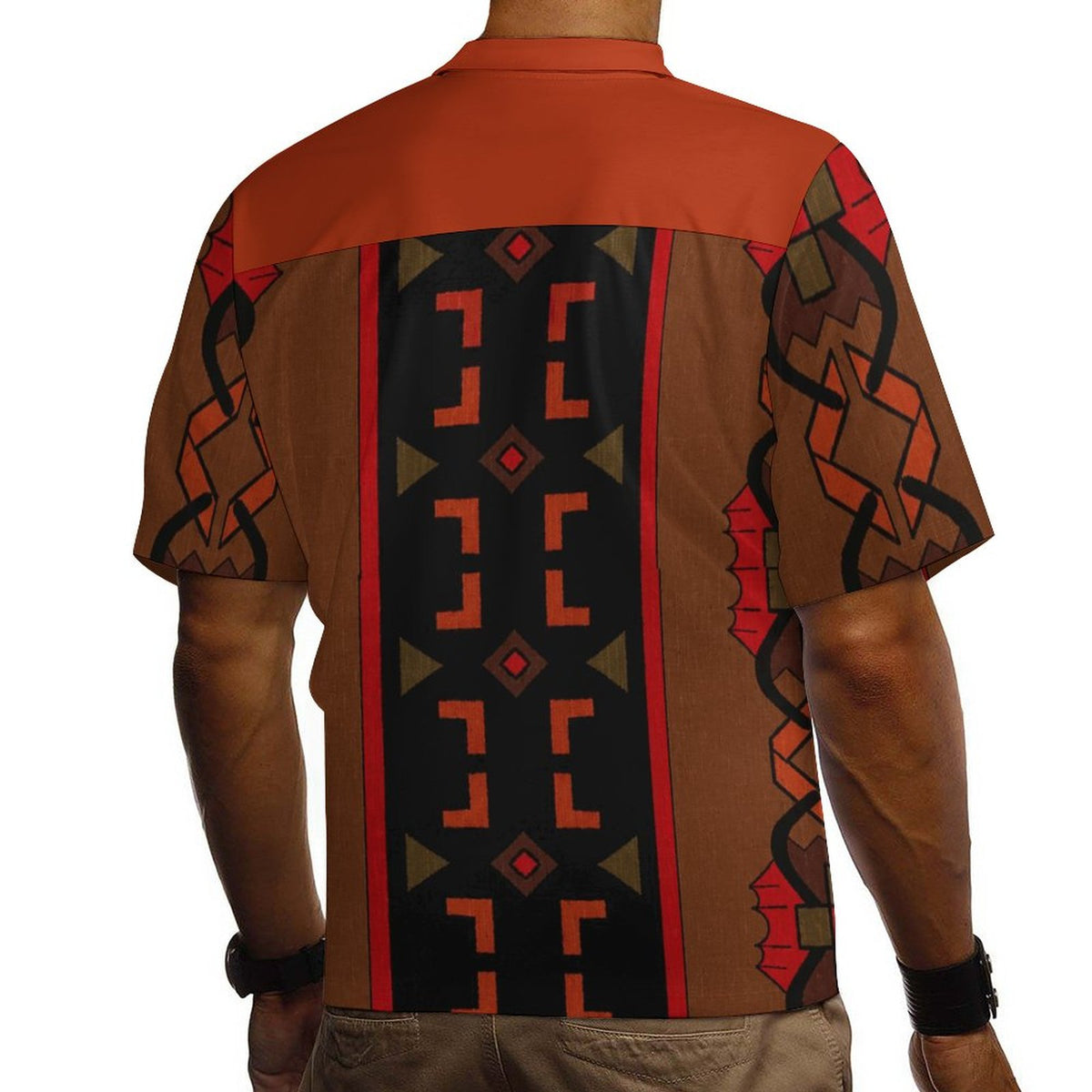 DTG 110gsm Cotton Cuban Collar Shirt For Men(All-Over Printing)