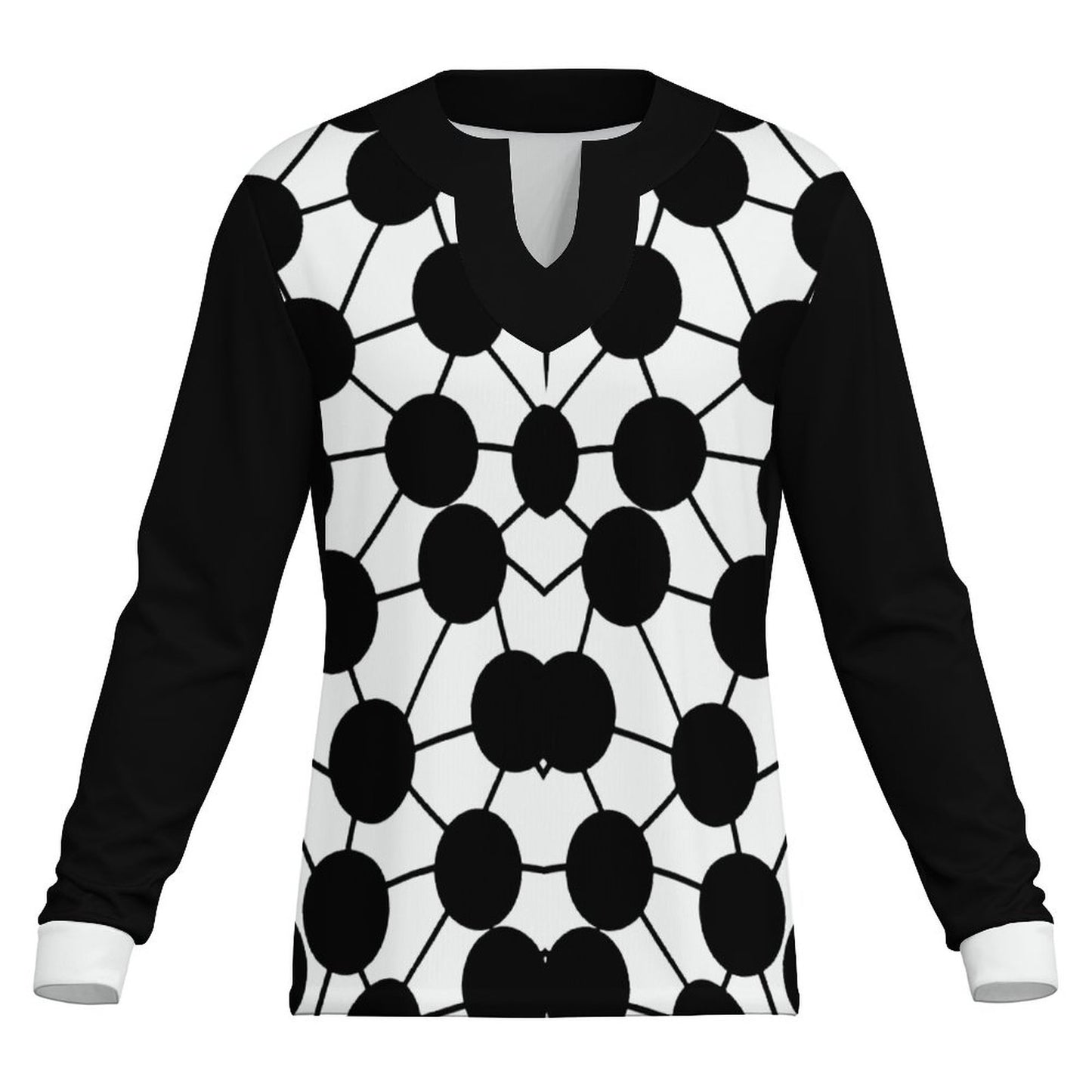 180gsm Men's Ice Silk Quick Dry Geometric T-Shirt