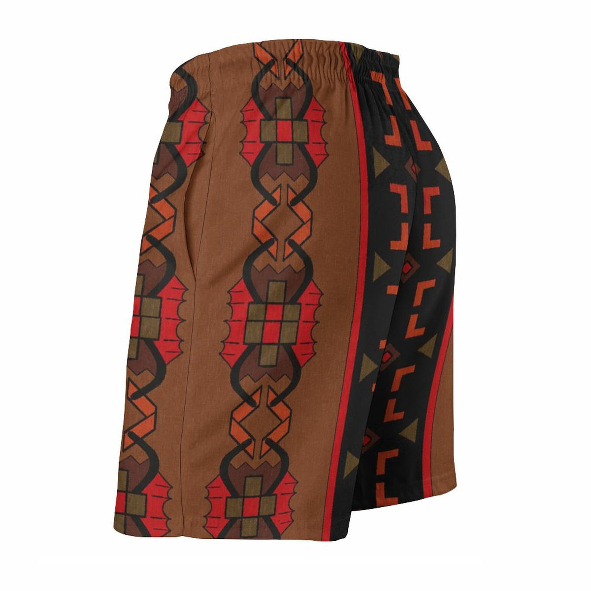 DTG 110gsm Cotton Men's Beach Shorts(All-Over Printing)