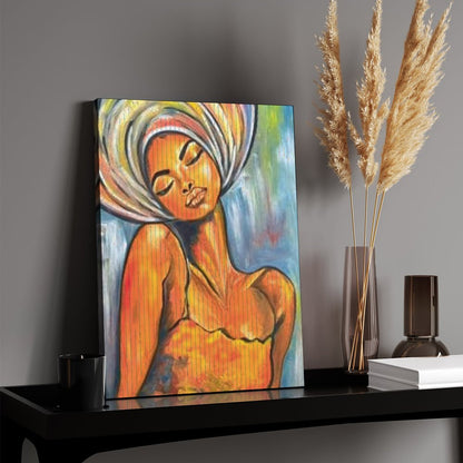 African Heritage Canvas Wall Art — 16×20"