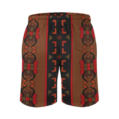 DTG 110gsm Cotton Men's Beach Shorts(All-Over Printing)