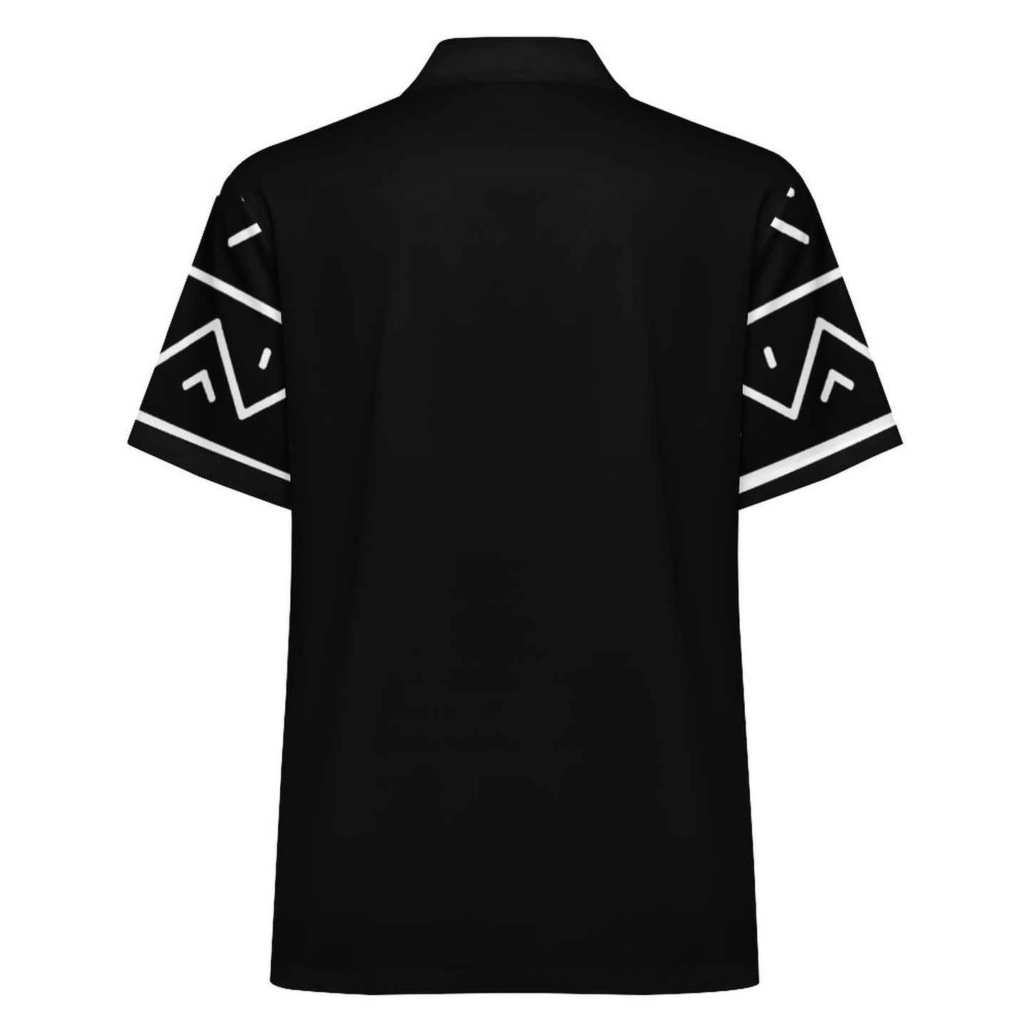 Zip Up Short Sleeve Shirt(All-Over Printing)