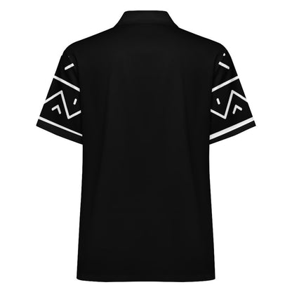 Zip Up Short Sleeve Shirt(All-Over Printing)