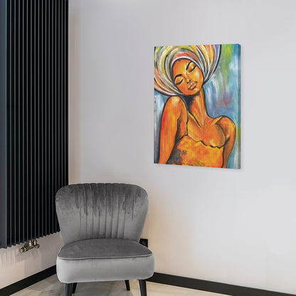 African Heritage Canvas Wall Art — 16×20"