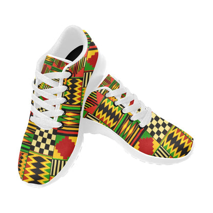 Men's Kente Print Sneakers