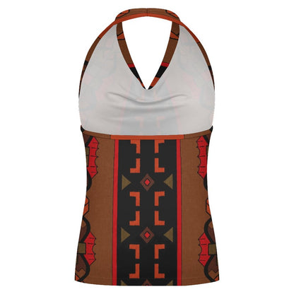 180gsm Women's Halter Tank Top(All-Over Printing)