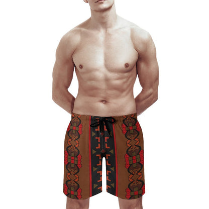 DTG 110gsm Cotton Men's Beach Shorts(All-Over Printing)