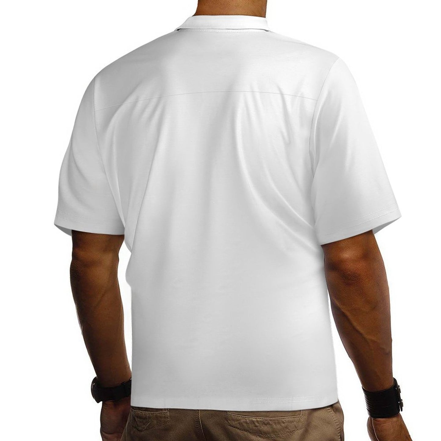 DTG 110gsm Cotton Cuban Collar Shirt For Men(All-Over Printing)