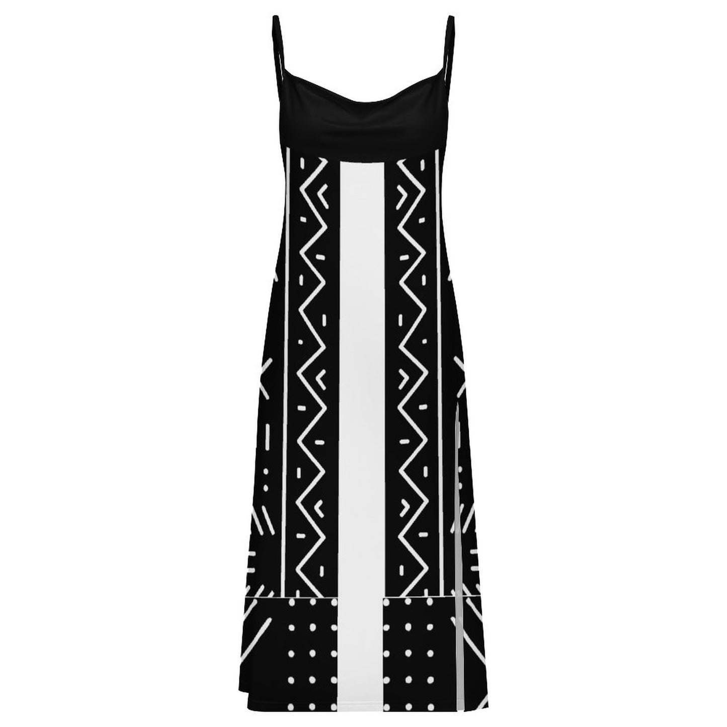 180gsm Women's Camisole Slit Dress(All-Over Printing)