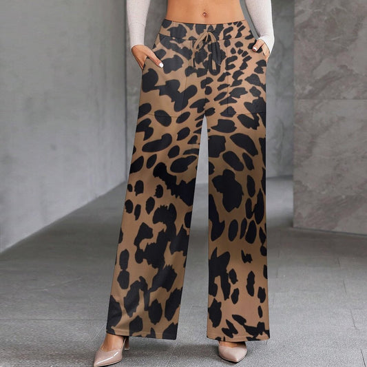 180gsm Women's Wide Leg Pant(All-Over Printing)
