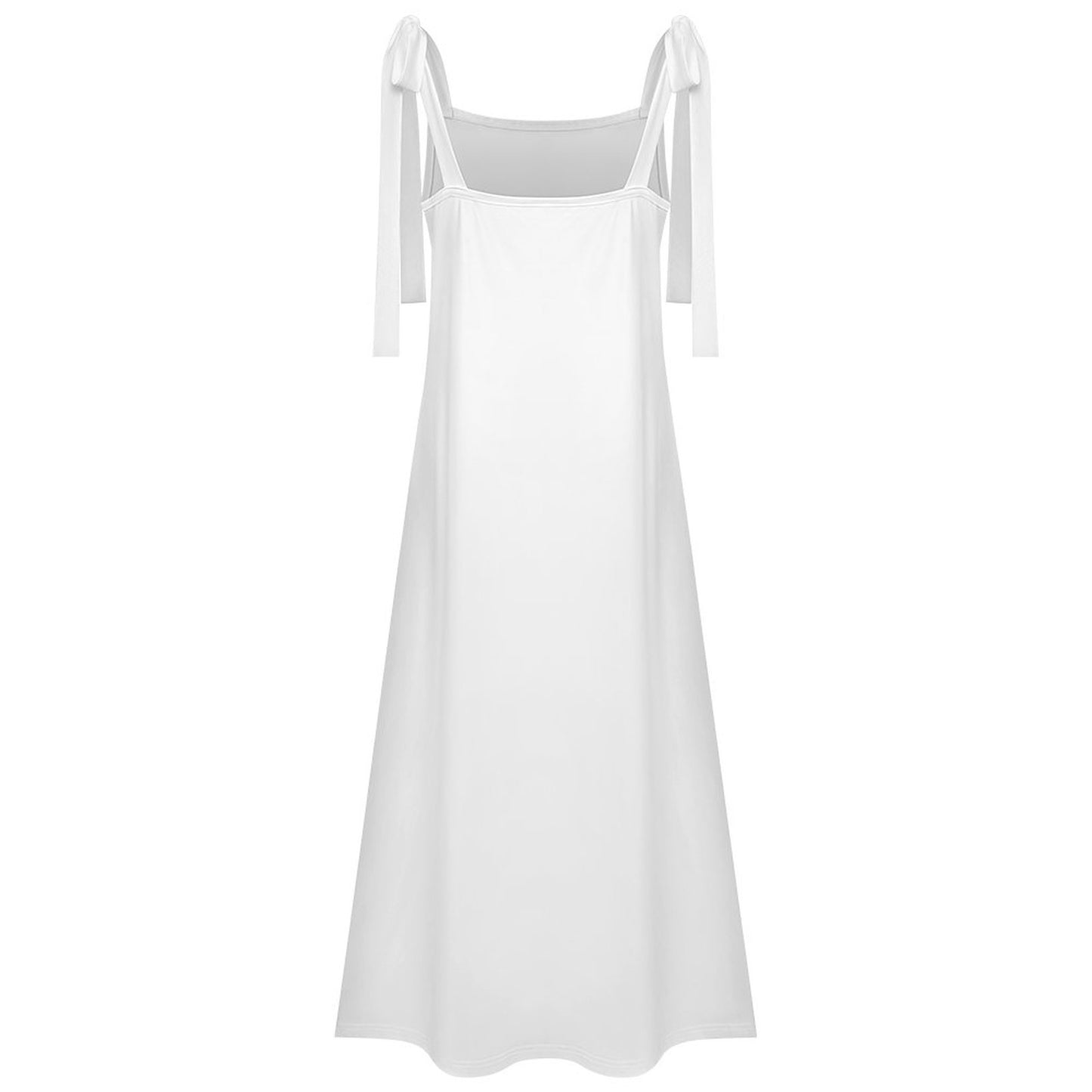 180gsm Ankle-length Slip Dress With Straps(All-Over Printing)