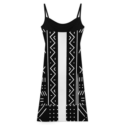 180gsm Women's Camisole Slit Dress(All-Over Printing)