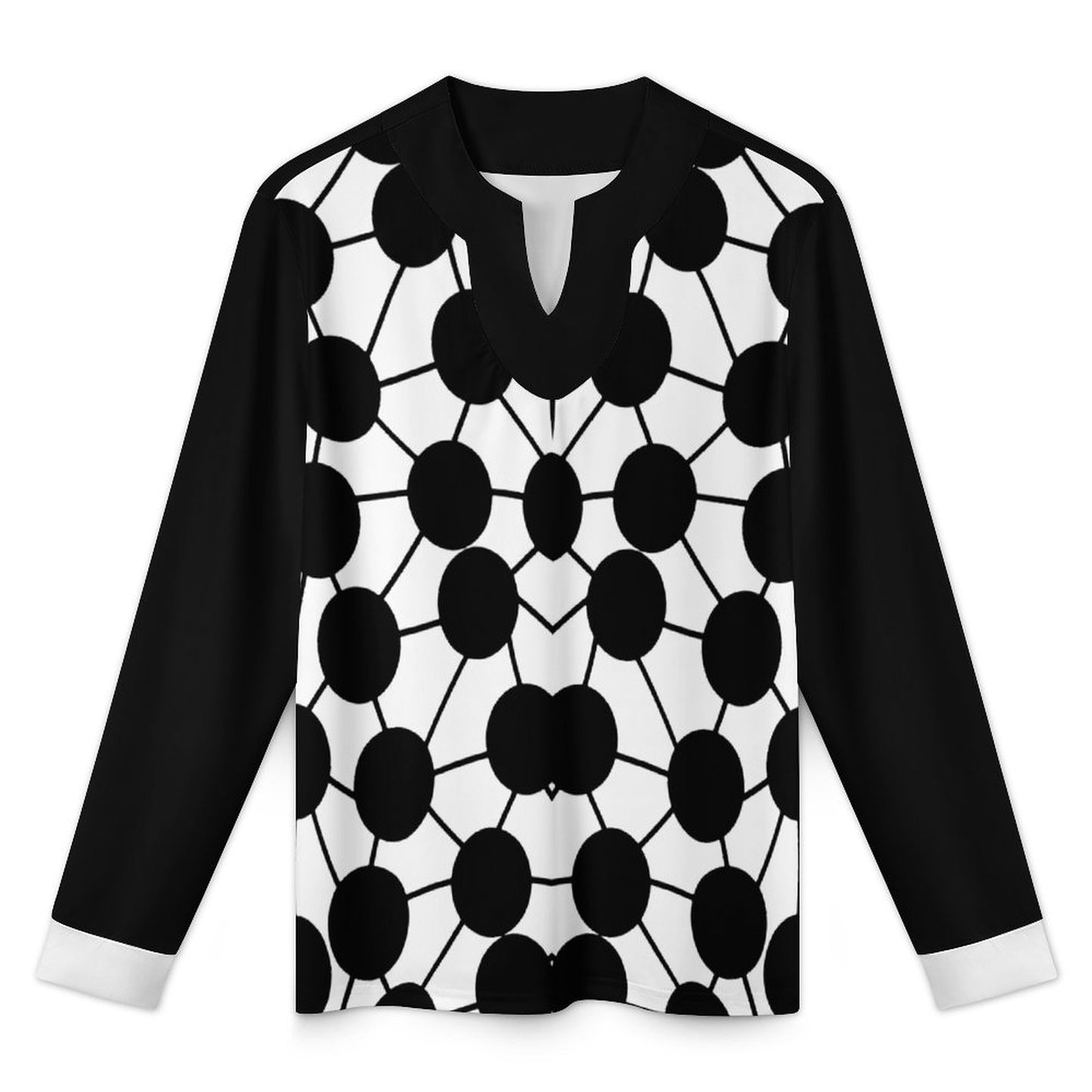 180gsm Men's Ice Silk Quick Dry Geometric T-Shirt