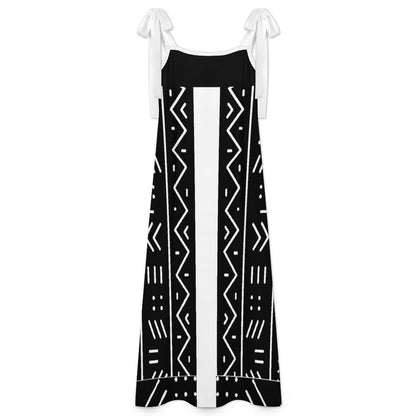 180gsm Ankle-length Slip Dress With Straps(All-Over Printing)