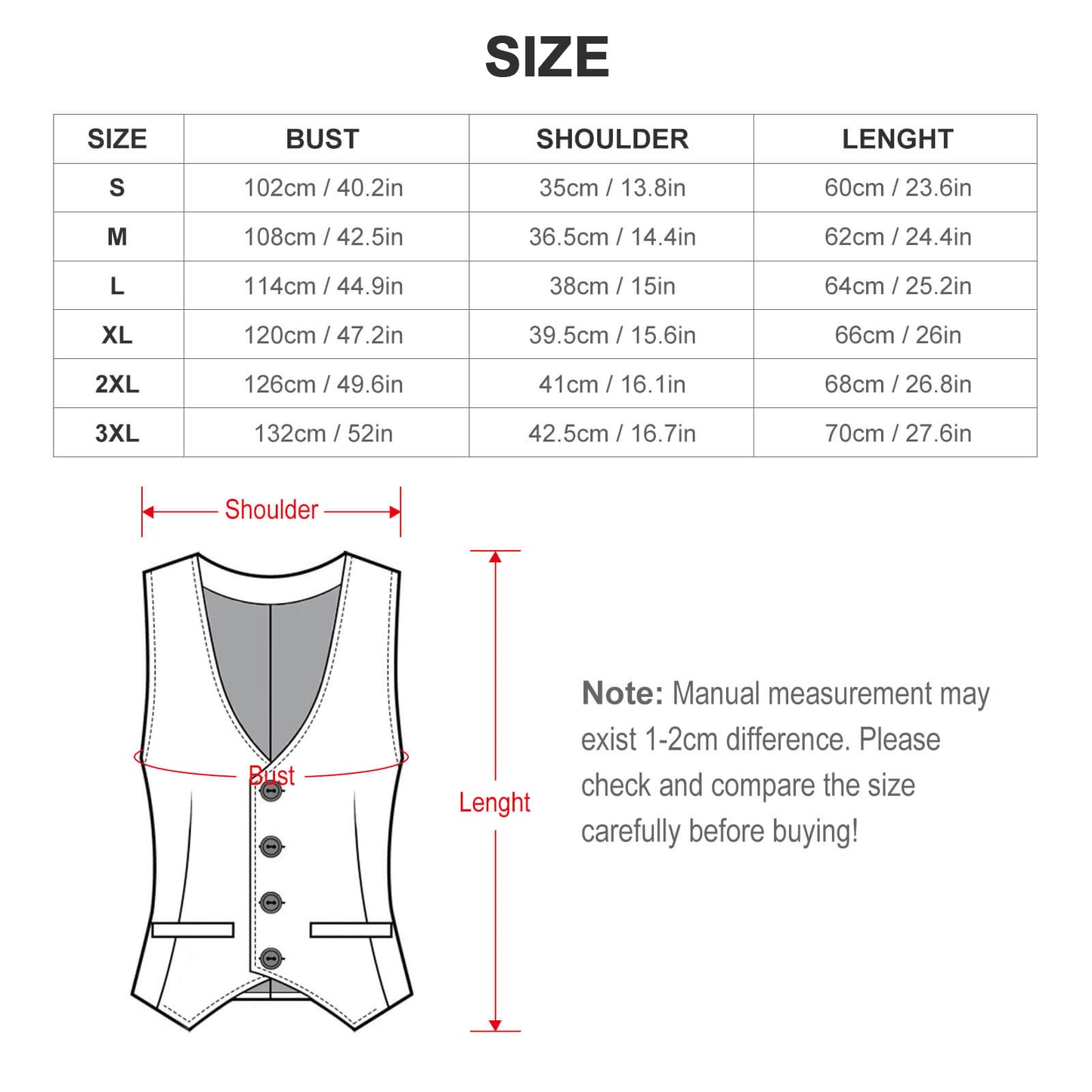 260gsm Kente Ascent Suit Vest for Men