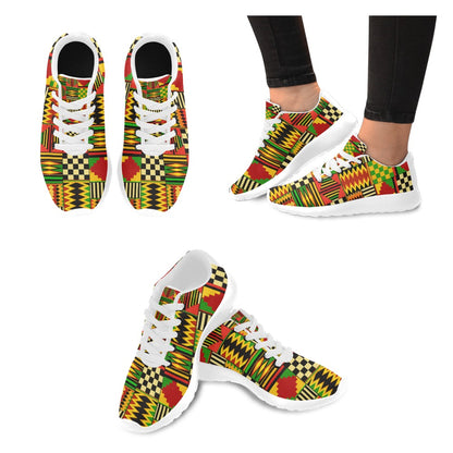 Men's Kente Print Sneakers