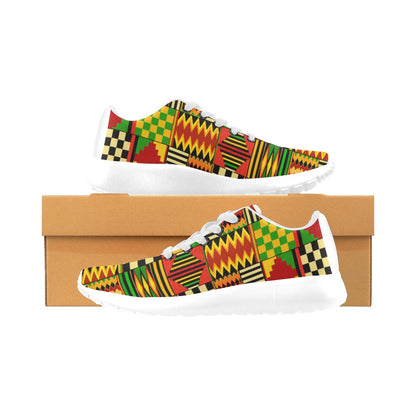 Men's Kente Print Sneakers