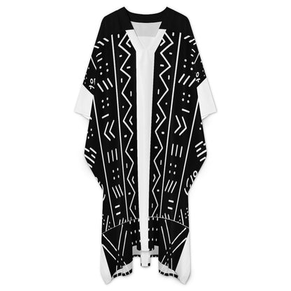 100gsm Middle Eastern Style Butterfly Sleeve Kaftan(All-Over Printing)