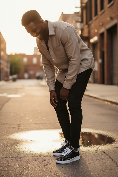 Mudcloth Sneakers – Street Style UGC