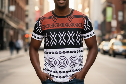 Mudcloth Tee Close-Up
